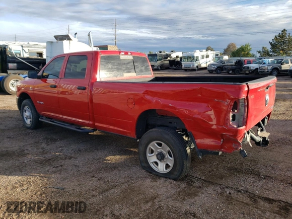 2022 Ram 2500 Tradesman z VIN 3C6UR5HLXNG319256, wystawiony jako Copart lot #77614424 z przebiegiem 43 755 mil mil oraz Szkoda całkowita • Salvage title. Historia ofert i sprzedaży dostępna na DreamBid. Obrazek 2.