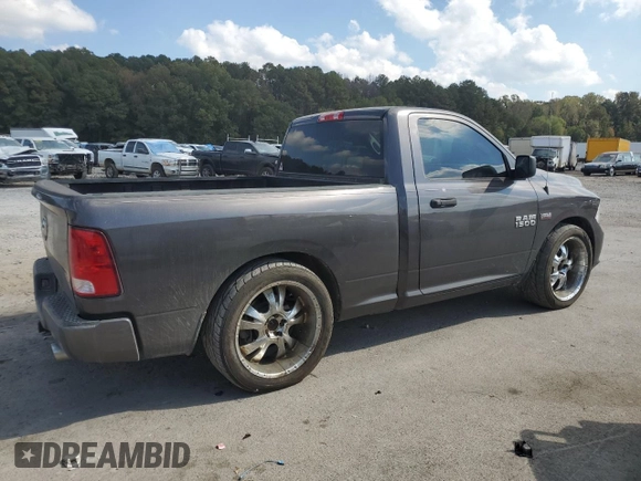 2017 Ram 1500 Express with VIN 3C6JR6AT0HG664982, listed as a Copart auction lot 77386684 with 109,175 mi miles and Salvage title. Bid and sale history available at DreamBid. Image 3.