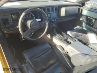 1987 Chevrolet Corvette with VIN 1G1YY3187H5107586, listed as a Copart auction lot 46694525 with 110,278 mi miles and Salvage Title. Bid and sale history available at carsss.com. Image 8.