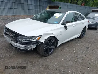 2019 Honda Accord Sport with VIN 1HGCV1F36KA026171, listed as a IAAI auction lot 42461323 with 53,435 mi miles and . Bid and sale history available at DreamBid. Image 2.