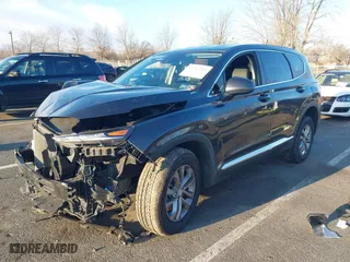 2020 Hyundai Santa Fe SE with VIN 5NMS2CAD5LH297308, listed as a IAAI auction lot 41211262 with 29,808 mi miles. Bid and sale history available at carsss.com. Image 2.