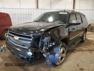 2013 Chevrolet Suburban LTZ with VIN 1GNSKKE7XDR303848, listed as a Copart auction lot 47736685 with 202,545 mi miles and Clean Title. Bid and sale history available at carsss.com. Image 1.