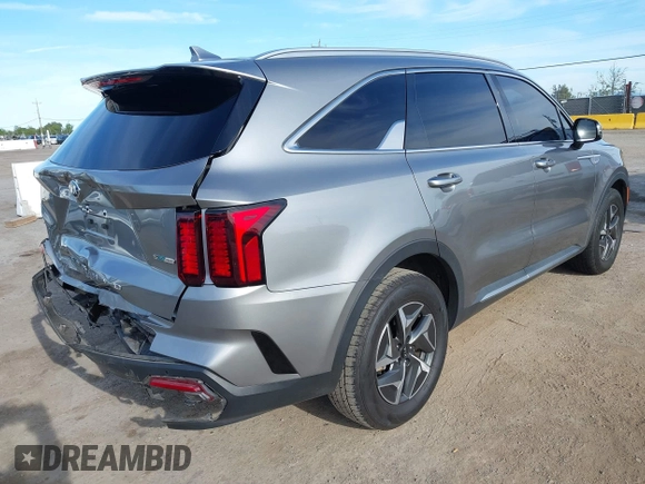 2021 Kia Sorento S with VIN KNDRG4LGXM5055146, listed as a IAAI auction lot 42009580 with 46,066 mi miles and . Bid and sale history available at DreamBid. Image 4.