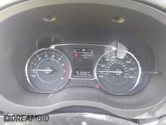 2017 Subaru Forester Touring with VIN JF2SJGWCXHH558789, listed as a IAAI auction lot 42518698 with 112,294 mi miles and . Bid and sale history available at DreamBid. Image 7.