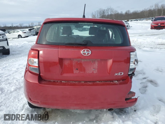 2009 Scion xD with VIN JTKKU10409J039838, listed as a Copart auction lot 46612245 with 67,554 mi miles and Salvage Title. Bid and sale history available at carsss.com. Image 6.