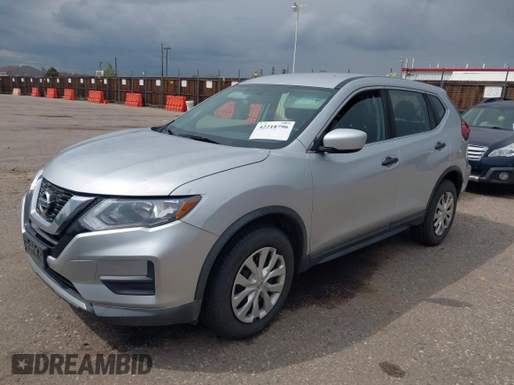 2017 Nissan Rogue SV with VIN KNMAT2MV3HP554617, listed as a IAAI auction lot 42218796 with 110,624 mi miles. Bid and sale history available at carsss.com. Image 14.