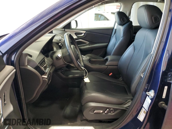 2021 Acura RDX with VIN 5J8TC2H3XML003153, listed as a Copart auction lot 59270585 with 34,628 mi miles and Salvage title. Bid and sale history available at DreamBid. Image 7.