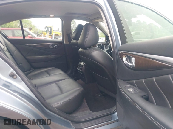 2018 Infiniti Q50 3.0t LUXE with VIN JN1EV7AP4JM357903, listed as a IAAI auction lot 41919730 with 130,858 mi miles. Bid and sale history available at carsss.com. Image 8.