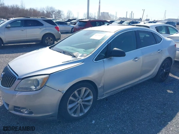 2012 Buick Verano with VIN 1G4PP5SK7C4223148, listed as a IAAI auction lot 41772241 with 161,544 mi miles. Bid and sale history available at carsss.com. Image 2.