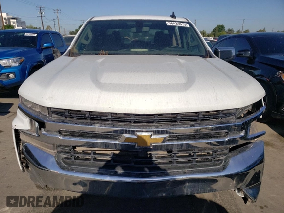 2022 Chevrolet Silverado 1500 LT with VIN 1GCPWCED7NZ125588, listed as a Copart auction lot 56434315 with Not Provided miles and Salvage Title. Bid and sale history available at DreamBid. Image 5.