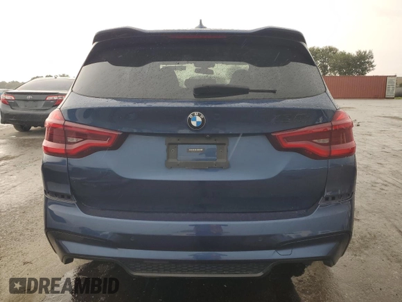 2020 BMW X3 M Competition with VIN 5YMTS0C06LLT11106, listed as a Copart auction lot 72803964 with 49,679 mi miles and Salvage Title. Bid and sale history available at carsss.com. Image 6.