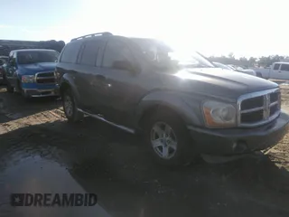 2005 Dodge Durango SLT with VIN 1D4HD48N45F510924, listed as a IAAI auction lot 40846478 with 186,786 mi miles. Bid and sale history available at carsss.com. Image 1.