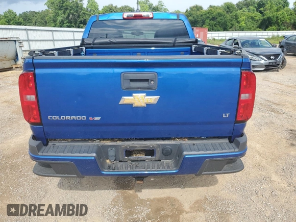 2019 Chevrolet Colorado 2WD LT with VIN 1GCGSCEN4K1209110, listed as a Copart auction lot 59401445 with 44,950 mi miles and Non repairable. Bid and sale history available at DreamBid. Image 6.