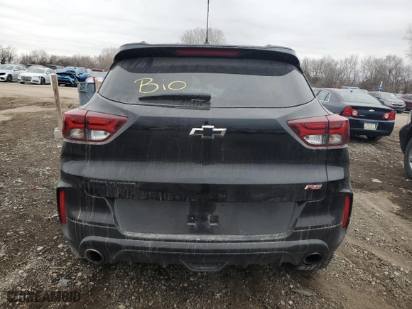 2022 Chevrolet TrailBlazer RS with VIN KL79MTSL0NB063564, listed as a Copart auction lot 78325993 with 0 mi miles and Salvage Title. Bid and sale history available at carsss.com. Image 6.