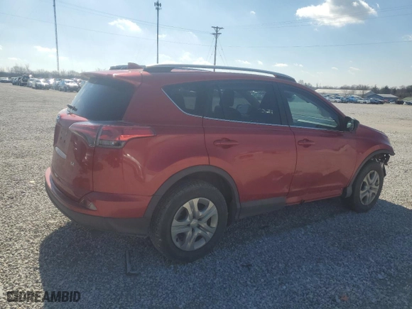 2017 Toyota RAV4 LE with VIN 2T3ZFREV3HW330527, listed as a Copart auction lot 46845535 with 107,784 mi miles and Salvage Title. Bid and sale history available at carsss.com. Image 3.