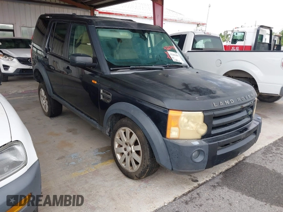 2005 Land Rover LR3 SE with VIN SALAD25465A313614, listed as a IAAI auction lot 42201484 with 161,556 mi miles and . Bid and sale history available at DreamBid. Image 1.