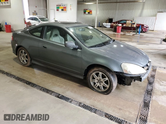 2005 Acura RSX Type S with VIN JH4DC53045S010557, listed as a Copart auction lot 56964515 with 142,601 mi miles and Salvage title. Bid and sale history available at DreamBid. Image 4.
