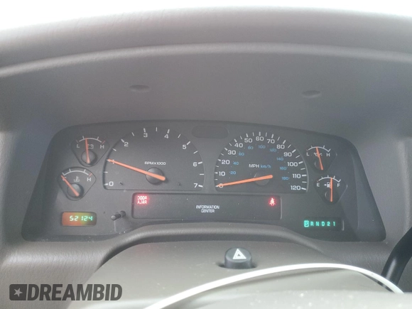 2001 Dodge Durango z VIN 1B4HS28N41F514423, wystawiony jako Copart lot #45589335 z przebiegiem 52 124 mil mil oraz Szkoda całkowita • Salvage title. Historia ofert i sprzedaży dostępna na DreamBid. Obrazek 9.
