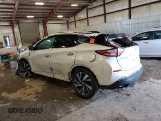 2015 Nissan Murano SL z VIN 5N1AZ2MH6FN279676, wystawiony jako Copart lot #55885835 z przebiegiem Nie podano mil oraz Czysty tytuł • Clean title. Historia ofert i sprzedaży dostępna na DreamBid. Obrazek 2.