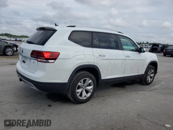 2019 Volkswagen Atlas SE with VIN 1V2DR2CA2KC525889, listed as a Copart auction lot 63623865 with 85,936 mi miles and Salvage title. Bid and sale history available at DreamBid. Image 3.