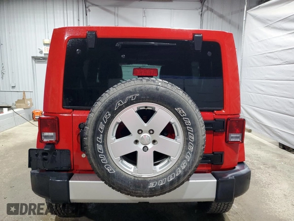 2012 Jeep Wrangler Unlimited Altitude with VIN 1C4HJWEG6CL142042, listed as a Copart auction lot 55109955 with 95,461 mi miles and Salvage title. Bid and sale history available at DreamBid. Image 6.