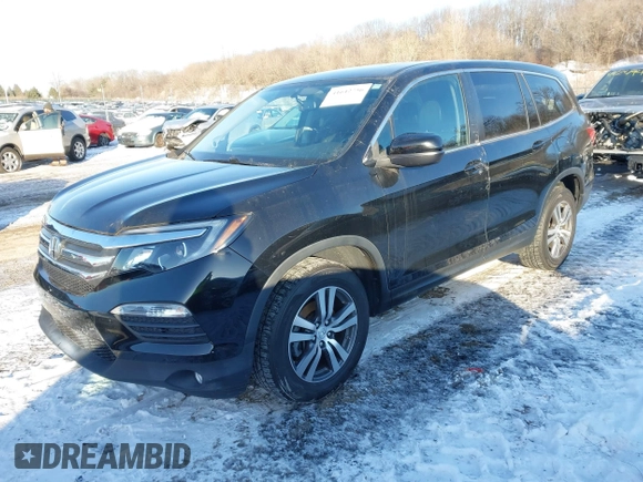 2016 Honda Pilot EX-L with VIN 5FNYF6H7XGB115951, listed as a IAAI auction lot 41642756 with 101,688 mi miles. Bid and sale history available at carsss.com. Image 2.