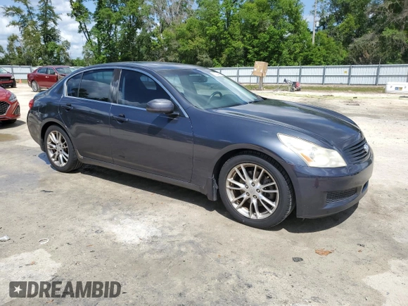 2007 Infiniti G35 Journey with VIN JNKBV61E37M719106, listed as a Copart auction lot 52534495 with 127,479 mi miles and Salvage Title. Bid and sale history available at DreamBid. Image 4.