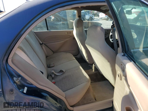 2001 Ford Escort Fleet with VIN 3FAFP13PX1R120920, listed as a Copart auction lot 75643024 with 128,089 mi miles and Salvage title. Bid and sale history available at DreamBid. Image 11.