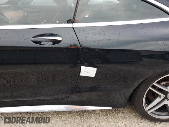 2018 Mercedes-Benz S 63 AMG with VIN WDDXJ8JB4JA034163, listed as a Copart auction lot 74268564 with Not Provided miles and Salvage Title. Bid and sale history available at DreamBid. Image 12.