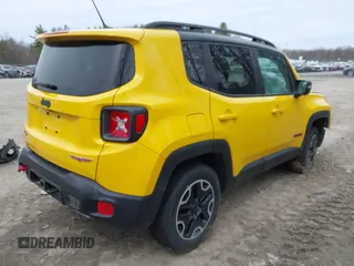 2016 Jeep Renegade Trailhawk with VIN ZACCJBCT2GPC79676, listed as a IAAI auction lot 41941450 with 107,519 mi miles and . Bid and sale history available at carsss.com. Image 4.