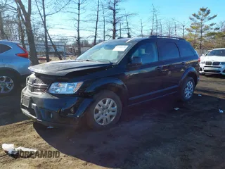 2019 Dodge Journey SE with VIN 3C4PDCBG6KT874924, listed as a IAAI auction lot 41426744 with 60,479 mi miles and . Bid and sale history available at DreamBid. Image 2.
