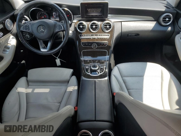 2018 Mercedes-Benz C 300 with VIN 55SWF4KB0JU272614, listed as a Copart auction lot 64769445 with 61,062 mi miles and Salvage title. Bid and sale history available at DreamBid. Image 8.