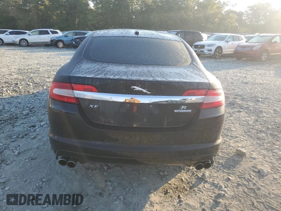 2010 Jaguar XF Supercharged with VIN SAJWA0HE9AMR69413, listed as a Copart auction lot 74997834 with 0 mi miles and Salvage Title. Bid and sale history available at carsss.com. Image 6.