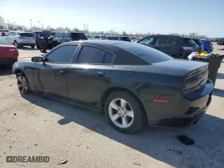 2012 Dodge Charger SE with VIN 2C3CDXBG6CH281424, listed as a Copart auction lot 51985175 with 182,773 mi miles and Salvage Title. Bid and sale history available at carsss.com. Image 2.