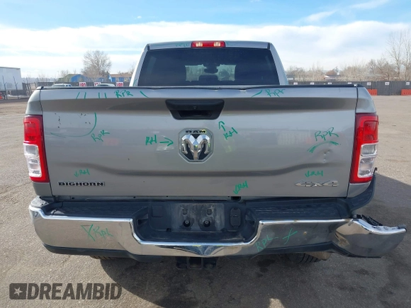 2023 Ram 2500 Big Horn with VIN 3C6UR5DL5PG632773, listed as a IAAI auction lot 41577965 with 44,597 mi miles. Bid and sale history available at carsss.com. Image 16.