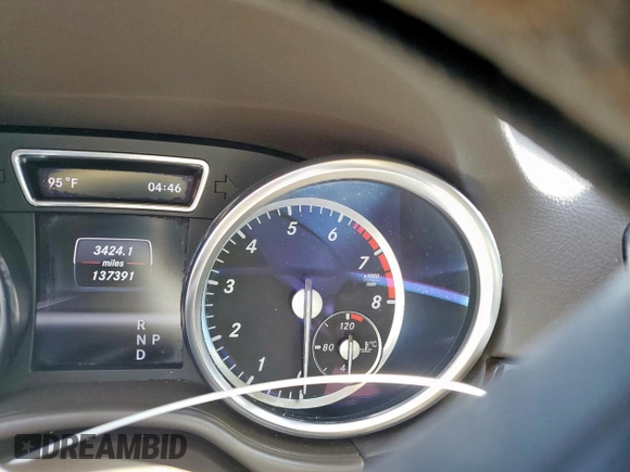 2013 Mercedes-Benz M with VIN 4JGDA5HB2DA166405, listed as a Copart auction lot 54326595 with 137,391 mi miles and Clean Title. Bid and sale history available at carsss.com. Image 9.