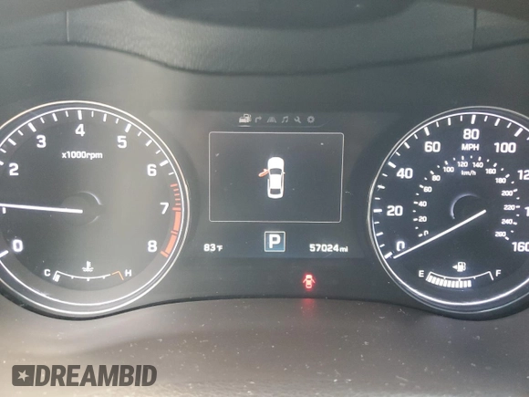 2017 Genesis G80 3.8L with VIN KMHGN4JE5HU182151, listed as a Copart auction lot 71682794 with 57,024 mi miles and Salvage Title. Bid and sale history available at carsss.com. Image 9.