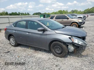 2019 Nissan Sentra S with VIN 3N1AB7AP6KY325167, listed as a Copart auction lot 59037005 with 114,299 mi miles and Salvage title. Bid and sale history available at DreamBid. Image 4.