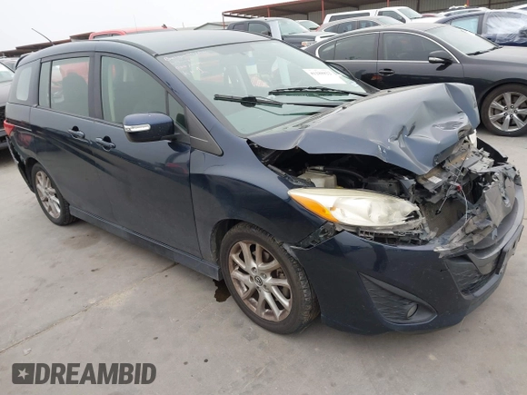 2015 Mazda 5 Touring with VIN JM1CW2CL0F0191196, listed as a IAAI auction lot 41288822 with 159,011 mi miles. Bid and sale history available at carsss.com. Image 1.
