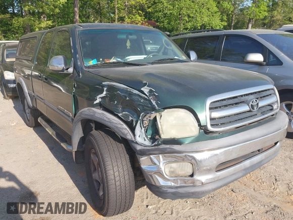 2000 Toyota Tundra SR5 with VIN 5TBBT4412YS082390, listed as a IAAI auction lot 42069302 with Not Provided miles and . Bid and sale history available at DreamBid. Image 6.