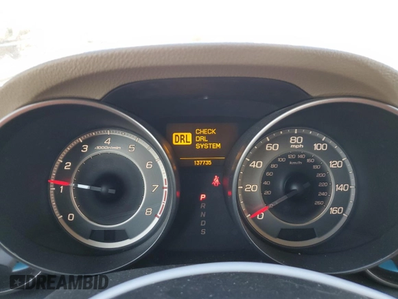 2013 Acura MDX Advance Pkg with VIN 2HNYD2H65DH516314, listed as a Copart auction lot 88217555 with 137,735 mi miles and Salvage Title. Bid and sale history available at carsss.com. Image 9.