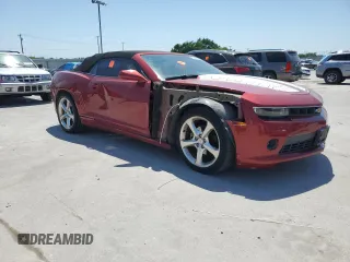 2015 Chevrolet Camaro LT with VIN 2G1FF3D39F9297369, listed as a Copart auction lot 53297695 with 105,471 mi miles and Salvage Title. Bid and sale history available at carsss.com. Image 4.