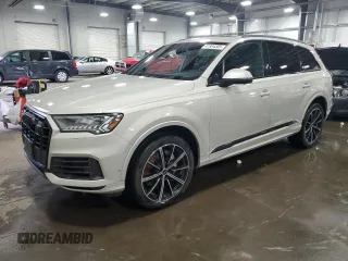 2022 Audi Q7 Premium Plus with VIN WA1LXBF79ND010061, listed as a Copart auction lot 41584305 with 20,021 mi miles and Salvage title. Bid and sale history available at DreamBid. Image 1.