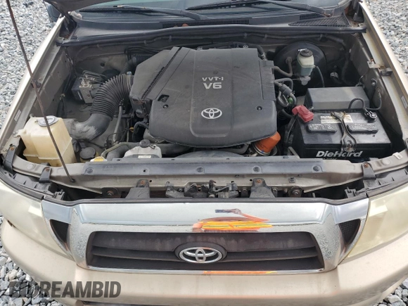 2005 Toyota Tacoma PreRunner с VIN 5TEKU72N35Z031555, выставлен на аукционе Copart как лот 63295825 с пробегом 140 031 миль миль и Списание • Salvage title. История ставок и продаж доступна на DreamBid. Изображение 11.