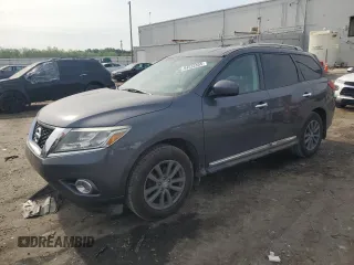 2014 Nissan Pathfinder SL with VIN 5N1AR2MM1EC723859, listed as a Copart auction lot 54532805 with 103,247 mi miles and Salvage Title. Bid and sale history available at carsss.com. Image 1.