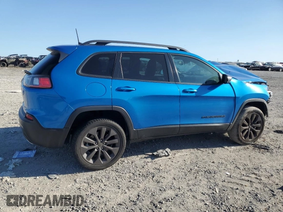 2021 Jeep Cherokee 80th Anniversary with VIN 1C4PJMMN4MD175360, listed as a Copart auction lot 74979124 with Not provided miles and Salvage title. Bid and sale history available at DreamBid. Image 3.