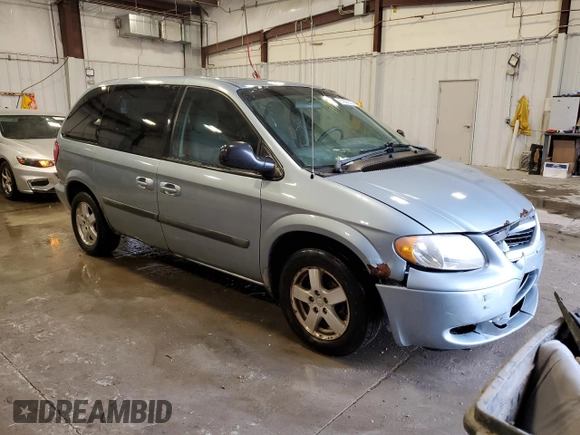 2006 Dodge Caravan SXT with VIN 1D4GP45R86B535635, listed as a Copart auction lot 51806535 with 142,585 mi miles and Non Repairable. Bid and sale history available at carsss.com. Image 4.
