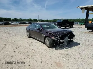 2021 Genesis G90 Ultimate z VIN KMTF54PH5MU087053, wystawiony jako Copart lot #56423025 z przebiegiem 45 877 mil mil oraz Szkoda całkowita • Salvage title. Historia ofert i sprzedaży dostępna na DreamBid. Obrazek 14.