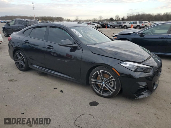 2021 BMW 2 Series 228i xDrive with VIN WBA73AK08M7J25119, listed as a Copart auction lot 81191423 with 0 mi miles. Bid and sale history available at carsss.com. Image 4.