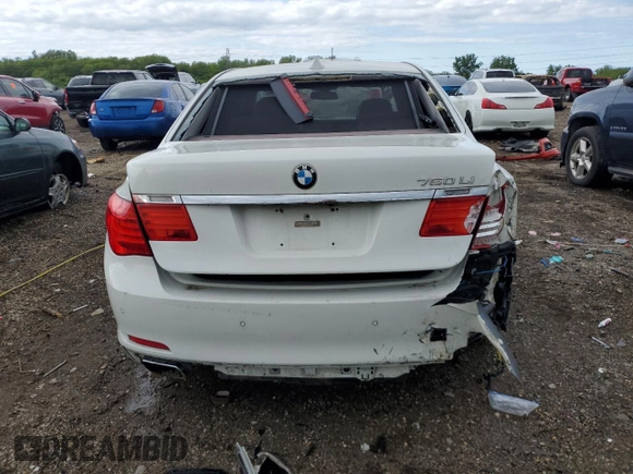 2012 BMW 7 Series 750Li с VIN WBAKB8C55CC962772, выставлен на аукционе Copart как лот 57621525 с пробегом 127 259 миль миль и Списание • Salvage title. История ставок и продаж доступна на DreamBid. Изображение 6.